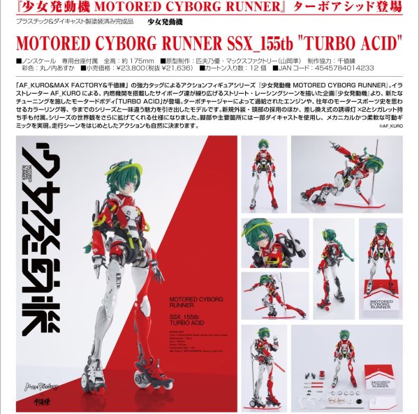 画像1: MOTORED CYBORG RUNNER SSX_155tb "TURBO ACID"