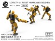 画像5: WARRIORS WORKSHOP レムナント・ドーム シリーズ WWS-O-01/04 マッチソルジャー/インダストリアルソルジャーズ 1/30スケール プラスチックモデルキット(イエロー)