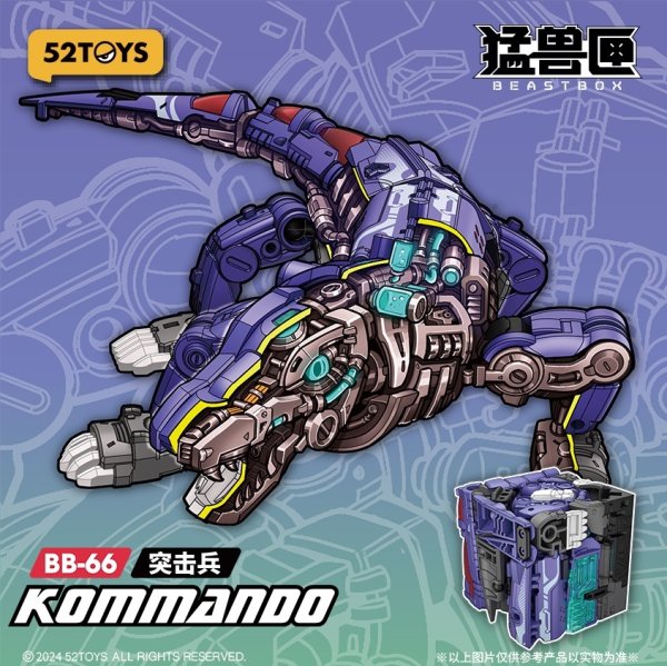 画像1: 52TOYS BEASTBOX BB-66 KOMMANDO&BONUS(コマンドー&ボーナス)