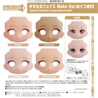 ねんどろいどどーる かすたむフェイス Make Up！：めぐつき02 (peach/cinnamon/cream/almond milk)