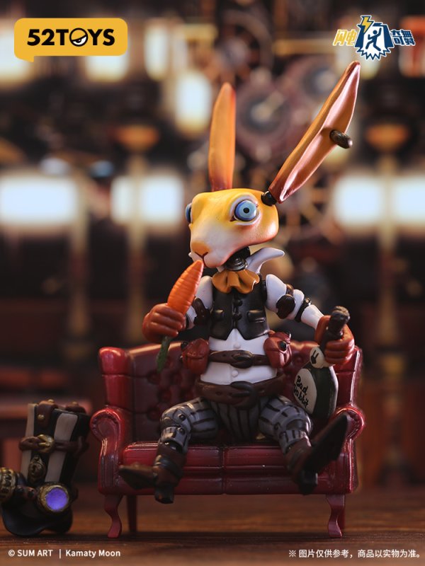 画像4: 52TOYS 3.75'シリーズ FigLite Steampunk Rabbit