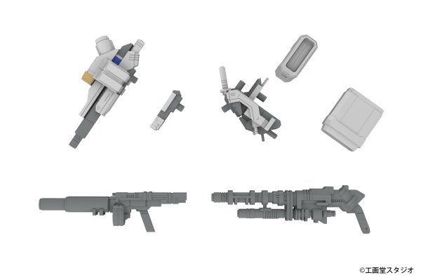 画像2: 【再販】『POWERDoLLS2』 拡張セットB 5inM 1/48 装甲歩兵用［MC120mmキャノン＆DRu20ATM＆DSG11SMG＆M62グレネード］