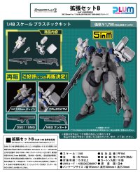 【再販】『POWERDoLLS2』 拡張セットB 5inM 1/48 装甲歩兵用［MC120mmキャノン＆DRu20ATM＆DSG11SMG＆M62グレネード］