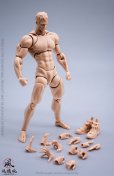 画像22: WIND TOYS 1/12スケール 超可動フィギュア男性素体 (ノーマル / ブラック / ホワイト)