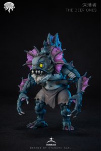 STARARC TOYS SAN ZEROシリーズ THE DEEP ONES(ザ ディープ ワンズ) 可動フィギュア(パープル)