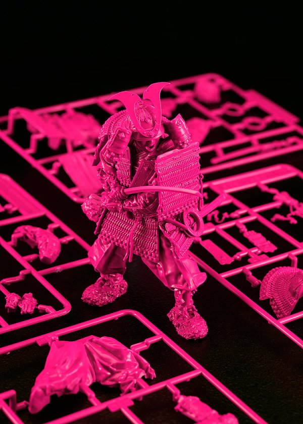 画像5: PLAMAX 1/12 鎌倉時代の鎧武者 椿の装 Pink Color Edition