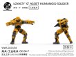 画像2: WARRIORS WORKSHOP レムナント・ドーム シリーズ WWS-O-01/04 マッチソルジャー/インダストリアルソルジャーズ 1/30スケール プラスチックモデルキット(イエロー) (2)